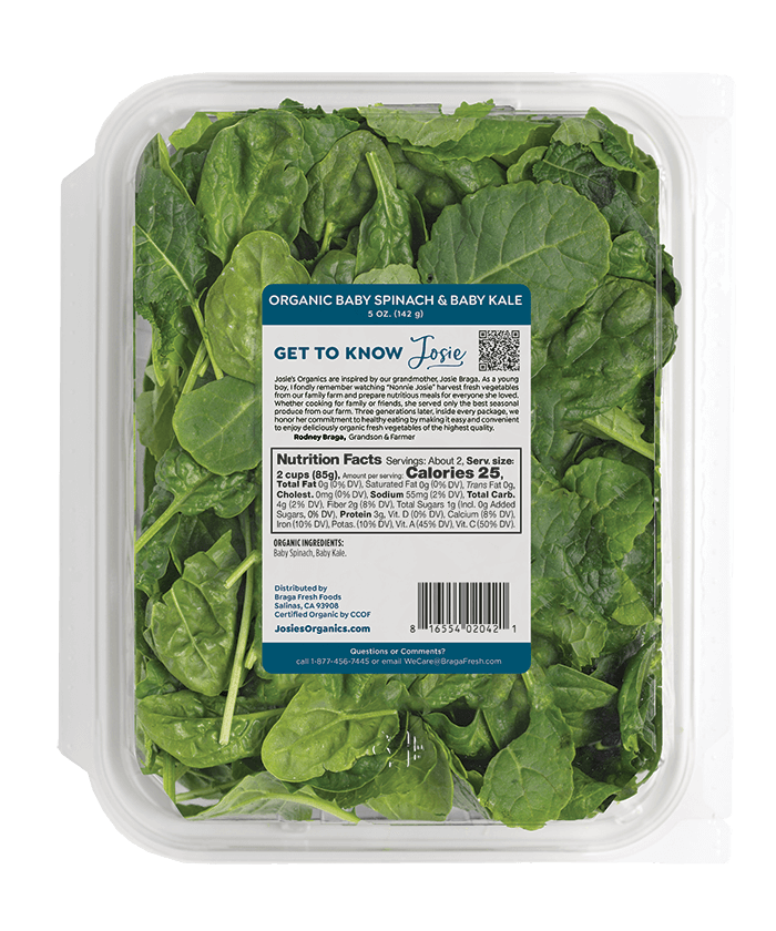 Baby Spinach & Kale
