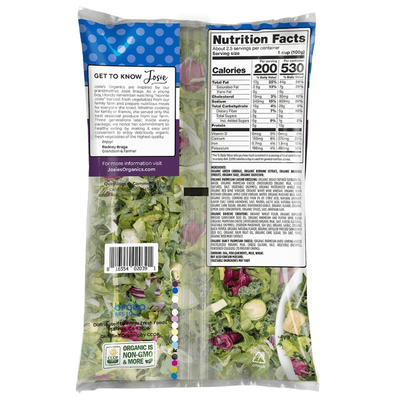 Kale Caesar Chopped Salad Kit