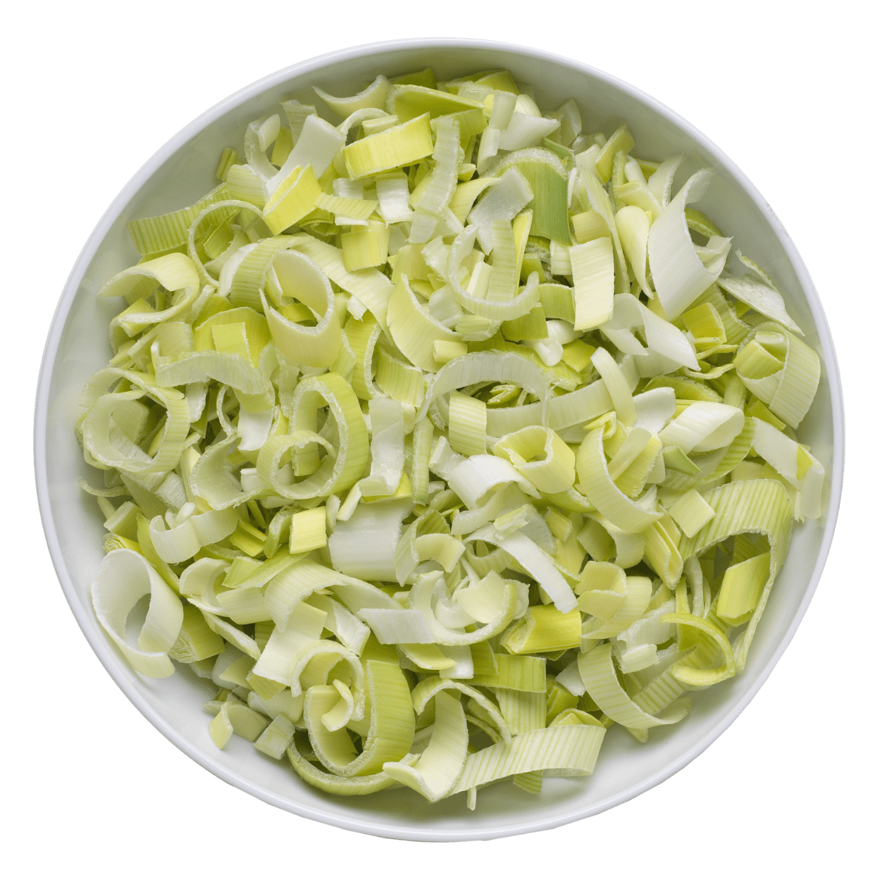 Sliced Leeks